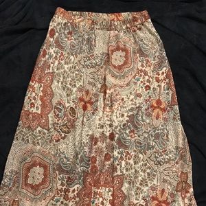 ✨Boho Hippie Paisley long skirt✨